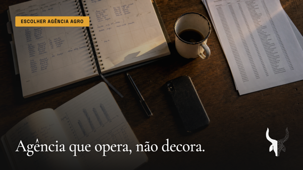 Agência que opera, não decora
