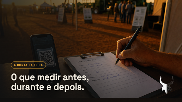 O que medir em feira agro, antes durante e depois